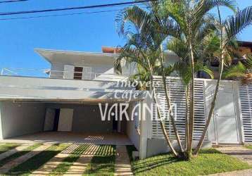 Casa com 4 dormitórios à venda, 380 m² por r$ 1.495.000,00 - parque terranova - valinhos/sp