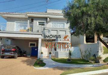 Casa com 4 dormitórios à venda, 300 m² por r$ 2.200.000,00 - condomínio residencial morada das nascentes - valinhos/sp