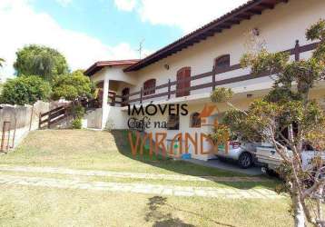 Casa com 4 dormitórios à venda, 357 m² por r$ 1.500.000,00 - parque nova suiça - valinhos/sp