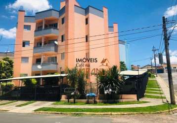 Apartamento com 2 dormitórios à venda, 65 m² por r$ 295.000,00 - jardim santa rosa - valinhos/sp