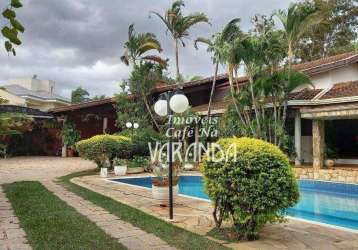 Casa à venda, 577 m² por r$ 2.550.000,00 - condomínio village visconde de itamaracá  - valinhos/sp