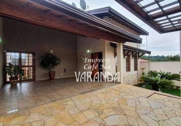 Casa com 3 dormitórios à venda, 250 m² por r$ 1.375.000,00 - parque nova suiça - valinhos/sp