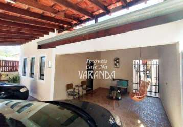 Casa com 2 dormitórios à venda, 160 m² por r$ 640.000,00 - condomínio tabatinga - valinhos/sp