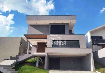 Casa com 4 dormitórios à venda, 463 m² por r$ 3.900.000,00 - loteamento alphaville campinas - campinas/sp