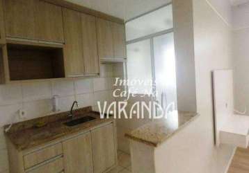 Apartamento com 2 dormitórios à venda, 47 m² por r$ 270.000,00 - condomínio vista valley  - valinhos/sp