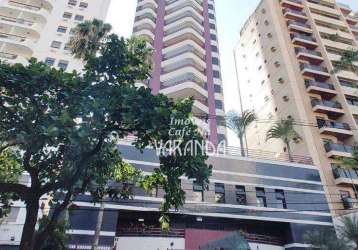 Apartamento com 4 dormitórios à venda, 220 m² por r$ 1.400.000,00 - jardim paraíso - campinas/sp