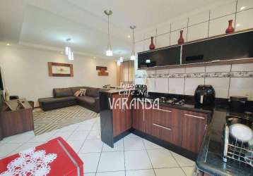 Casa com 2 dormitórios à venda, 134 m² por r$ 740.000 - jardim alto da boa vista - valinhos/sp