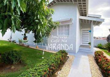 Casa com 3 dormitórios à venda, 109 m² por r$ 915.000 - jardim maria rosa - valinhos/sp