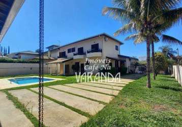 Casa com 3 dormitórios à venda, 420 m² por r$ 3.280.000,00 - condomínio village visconde de itamaracá  - valinhos/sp