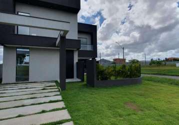 Casa em condomínio para venda em camaçari, jardim limoeiro, 4 dormitórios, 3 suítes, 4 banheiros, 1 vaga