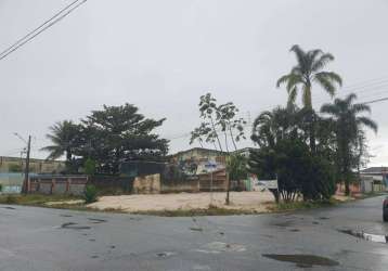 Terreno comercial à venda na avenida etuzi takayama, 1257, jardim samambaia, paranaguá por r$ 650.000