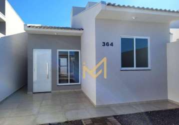 Casa com 2 dormitórios à venda, 54 m² por r$ 280.000,00 - 14 de novembro - cascavel/pr