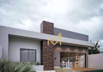 Casa com 3 suítes à venda, 186,95m² por r$ 1.400.000,00 - coqueiral - cascavel/pr