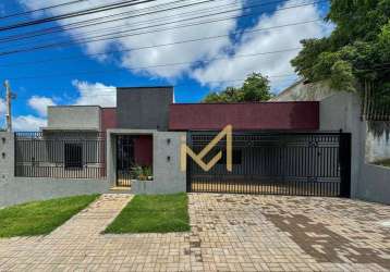 Casa com 02 dormitórios, 01 suíte à venda, 120 m² por r$ 750.000 - universitário - cascavel/pr