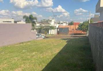 Terreno em condomínio fechado à venda no residencial village damha ii, araraquara  por r$ 233.500