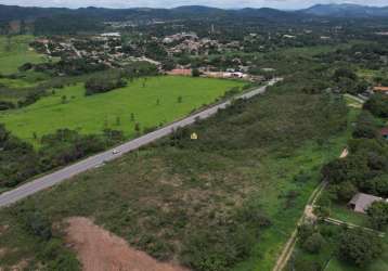 Venda de terreno de 10.000m² na região de tropeiros, esmeraldas - r$700.000,00, fundos para mg-060