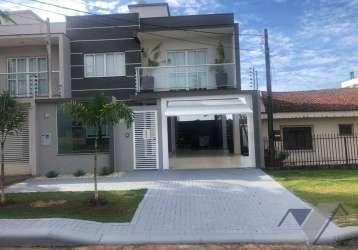 Sobrado à venda, 170 m² por r$ 1.000.000,00 - claudete - cascavel/pr