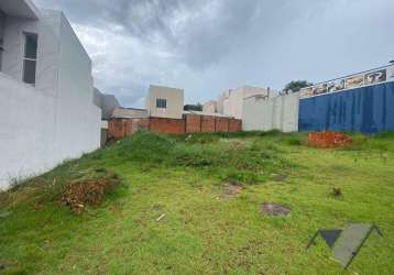 Terreno à venda, 213 m² por r$ 262.500,00 - canadá - cascavel/pr