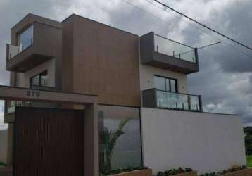 Sobrado à venda, 150 m² por r$ 790.000,00 - fag - cascavel/pr