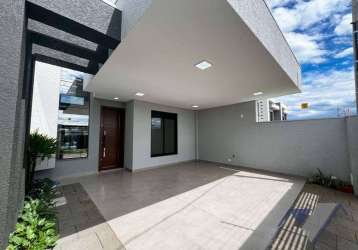 Casa à venda, 124 m² por r$ 850.000,00 - recanto tropical iii - cascavel/pr