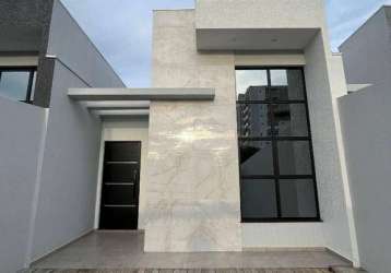 Casa à venda, 69 m² por r$ 395.000,00 - santo onofre - cascavel/pr