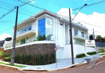 Sobrado à venda, 415 m² por r$ 3.000.000,00 - country - cascavel/pr