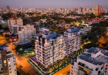 Apartamento com 3 dormitórios à venda, 133 m² por r$ 2.373.592,29 - bigorrilho - curitiba/pr