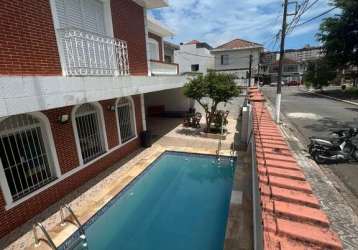 Vila belmiro- sobrado 3 suites -lazer- 3 vagas- ref 2222