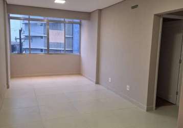 Gonzaga- apartamento 2 dormitórios- suite- gar col- reformado -px praia- ref 2231