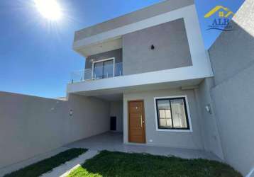 Sobrado com 3 dormitórios à venda, 125 m² por r$ 649.000,00 - bairro alto - curitiba/pr