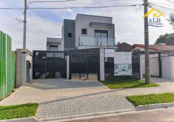 Sobrado com 3 dormitórios à venda, 95 m² por r$ 599.000,00 - uberaba - curitiba/pr