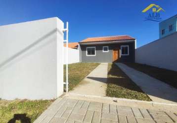 Casa com 3 dormitórios à venda, 50 m² por r$ 370.000,00 - campo pequeno - colombo/pr