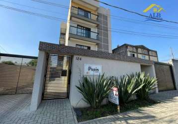 Apartamento garden com 3 dormitórios à venda, 71 m² por r$ 390.000,00 - atuba - pinhais/pr