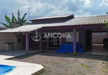 Casa com 3 quartos e piscina á venda em itapoá, bal são jose