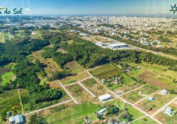 Terreno à venda na estrada avelina tomazoni picoli esquina david milani, monte bérico, caxias do sul por r$ 184.355