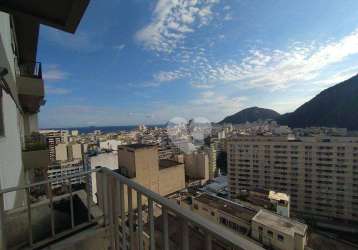 More vista praia de copacabana 2 quartos 1 suite e infra estrutura.