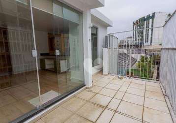 Cobertura com 3 dormitórios à venda, 143 m² por r$ 2.150.000,00 - humaitá - rio de janeiro/rj