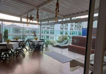 Cobertura com 3 dormitórios à venda, 168 m² por r$ 1.565.000,00 - praça da bandeira - rio de janeiro/rj