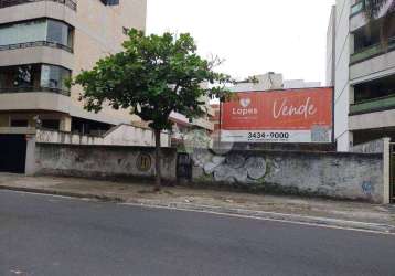 Terreno à venda, recreio dos bandeirantes, gleba a, 595 m² por r$ 1.900.000 - rio de janeiro/rj