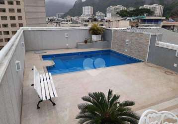 Apt tipo cobertura -reformado - 2 suites - andar alto - piscina no prédio - r$920.000,00 - copacabana - rj