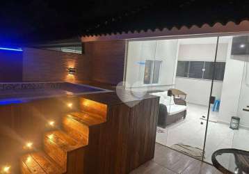 Casa com 3 quartos à venda, 122 m² por r$ 550.000 - vargem pequena - rio de janeiro/rj