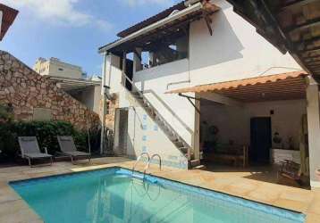 Casa duplex com 7 quartos, 4 vagas e piscina, 406 m² à venda na freguesia, jacarepaguá, rio de janeiro/rj