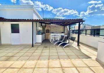 Cobertura com terraço, 5 quartos, 2 suítes, 1 vaga à venda, 299 m² por r$ 2.100.000 - laranjeiras