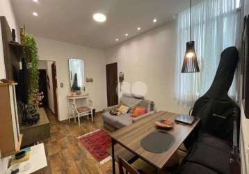 Apartamento com 2 quartos à venda, 52 m² por r$ 360.000 - grajaú - rio de janeiro/rj