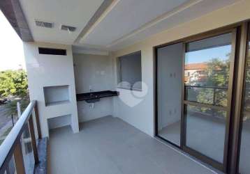 Lopes enjoy vende, apartamento com 2 quartos, sendo 1 suíte, 1 vaga de garagem, 72 m² por r$ 650.000 - recreio dos bandeirantes - rio de janeiro/rj