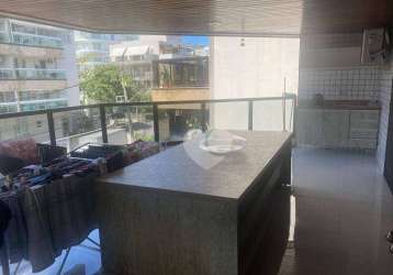 Apartamento com 2 dormitórios à venda, 125 m² por r$ 1.190.000,00 - recreio dos bandeirantes - rio de janeiro/rj