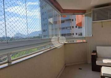 Apartamento com 4 quartos  à venda, 148 m² por r$ 850.000 - barra da tijuca - rio de janeiro/rj