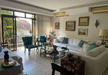 Apartamento com 4 dormitórios à venda, 151 m² por r$ 2.680.000,00 - jardim botânico - rio de janeiro/rj