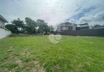 Terreno à venda, 600 m² no quintas do rio - barra da tijuca por r$ 4.500.000 - barra da tijuca - rio de janeiro/rj