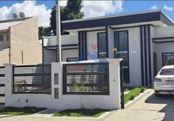 Casa à venda no bairro santa terezinha - fazenda rio grande/pr